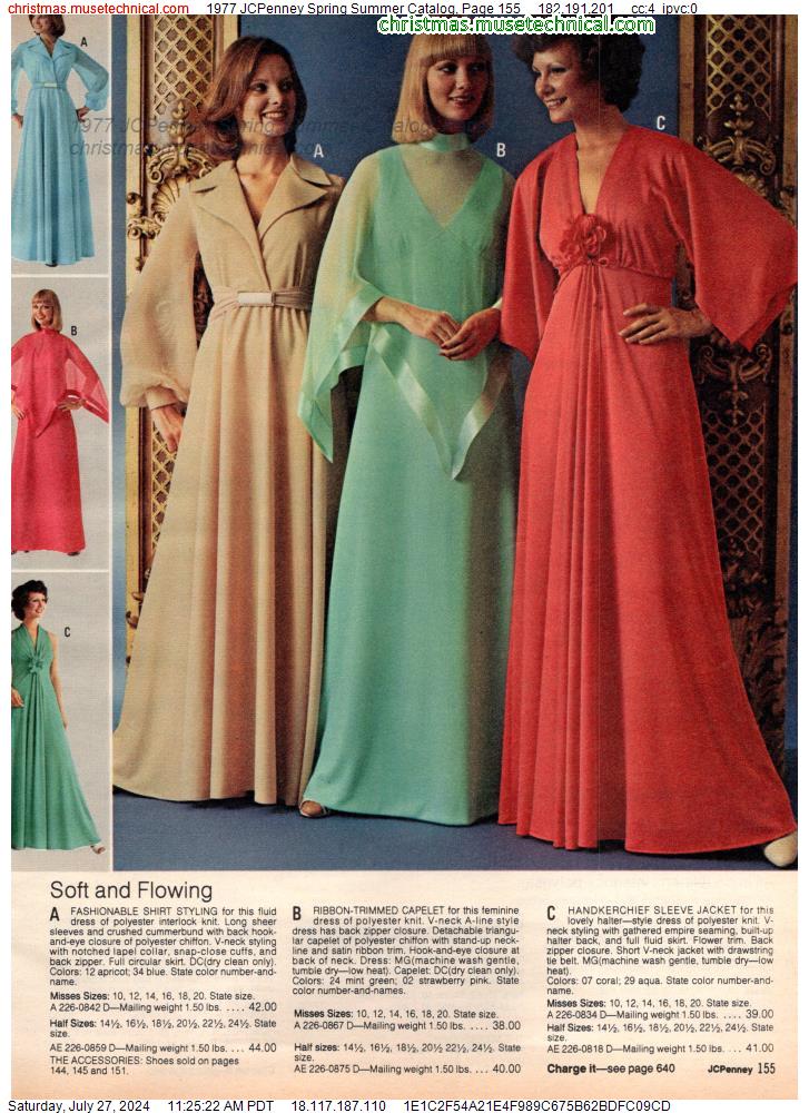 1977 JCPenney Spring Summer Catalog, Page 155