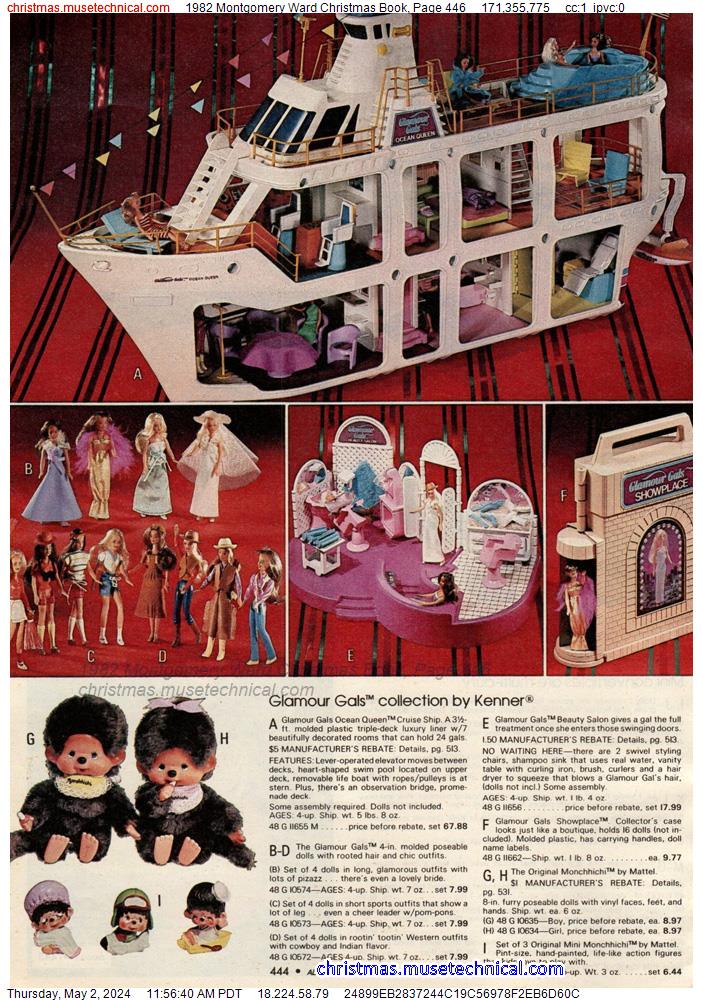 1982 Montgomery Ward Christmas Book, Page 446