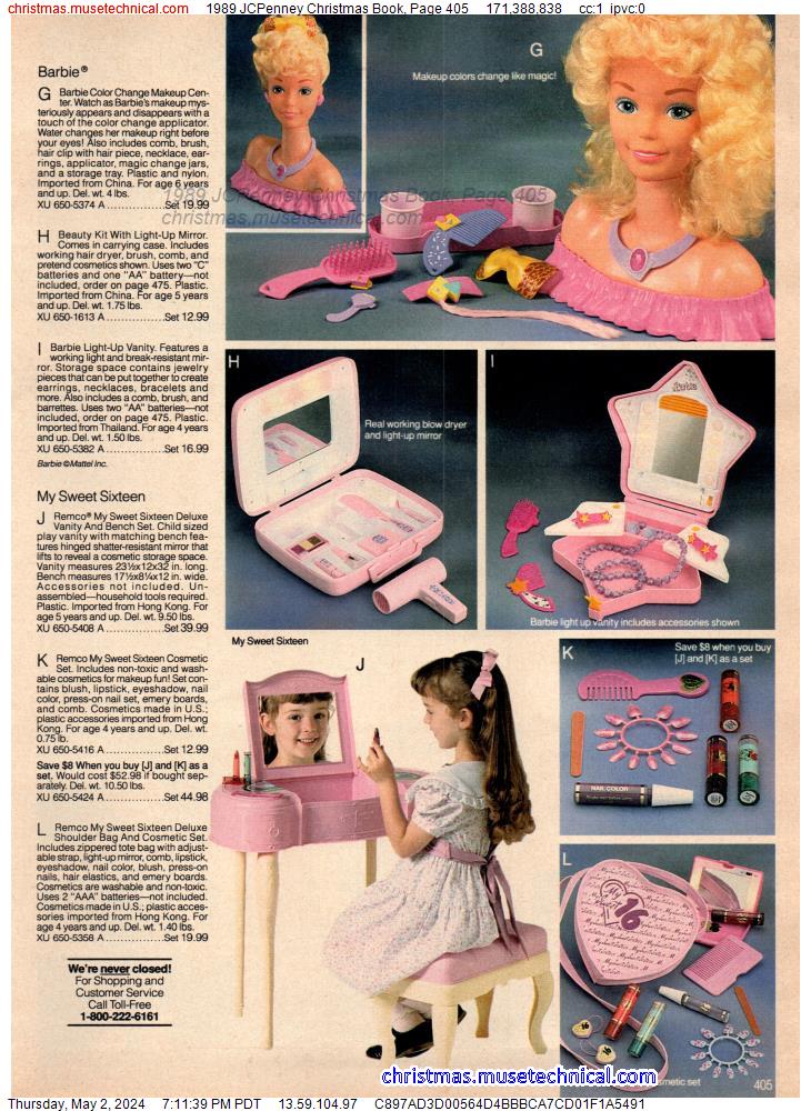 1989 JCPenney Christmas Book, Page 405