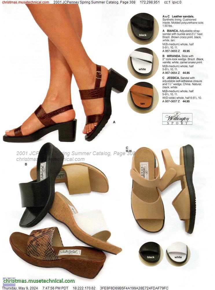 2001 JCPenney Spring Summer Catalog, Page 308