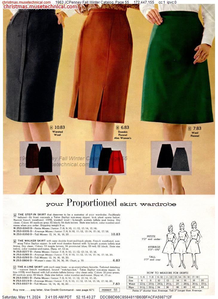 1963 JCPenney Fall Winter Catalog, Page 55