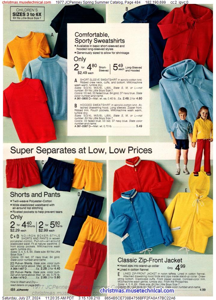 1977 JCPenney Spring Summer Catalog, Page 484