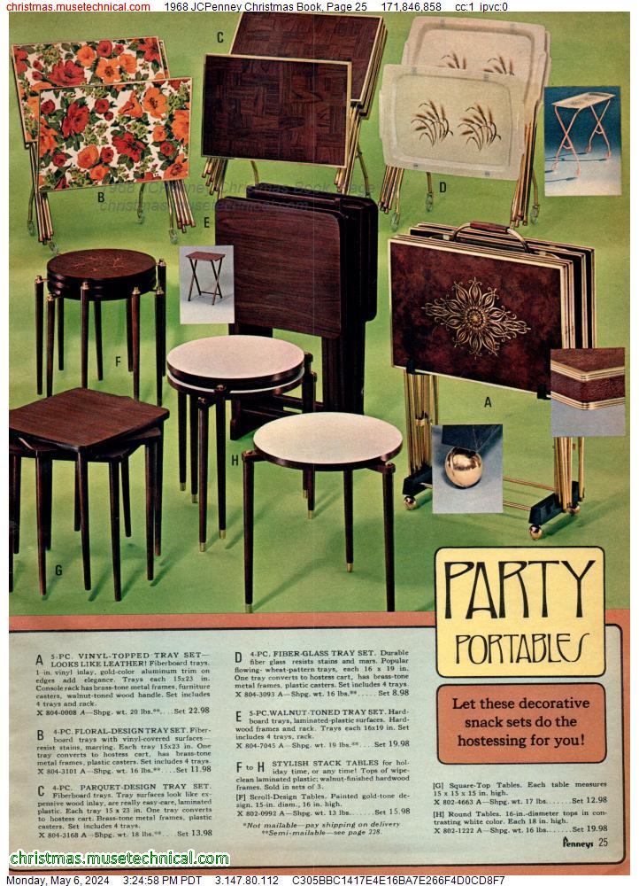 1968 JCPenney Christmas Book, Page 25