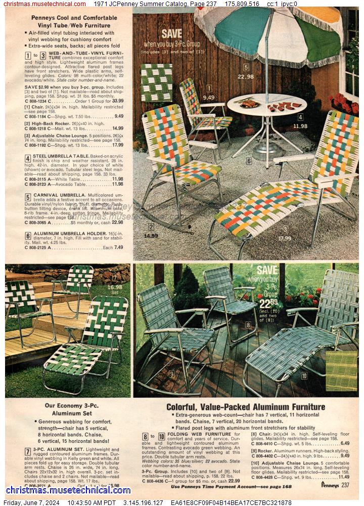 1971 JCPenney Summer Catalog, Page 237