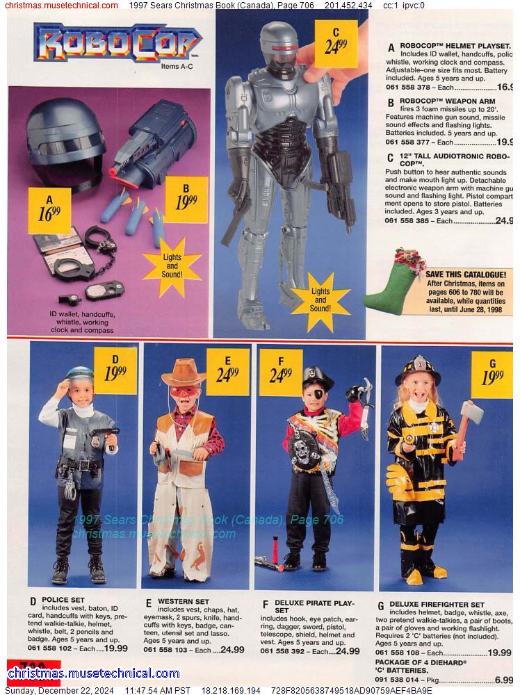 1997 Sears Christmas Book (Canada), Page 706