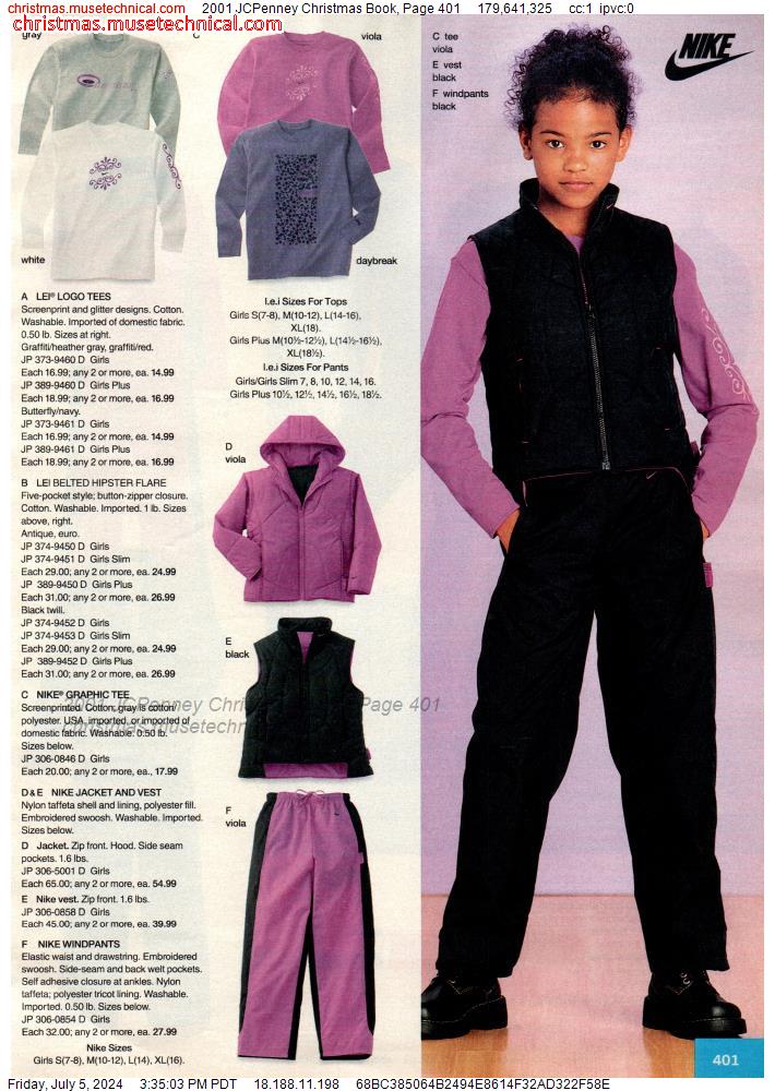 2001 JCPenney Christmas Book, Page 401