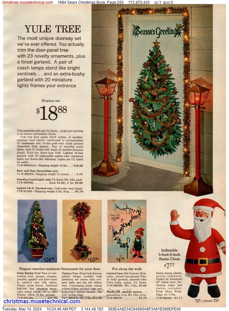 1964 Sears Christmas Book, Page 255