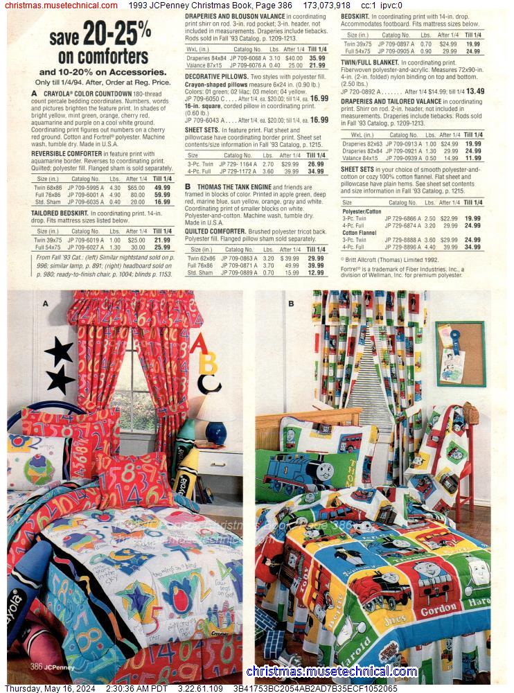 1993 JCPenney Christmas Book, Page 386