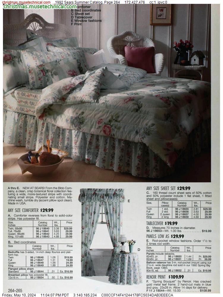 1992 Sears Summer Catalog, Page 264
