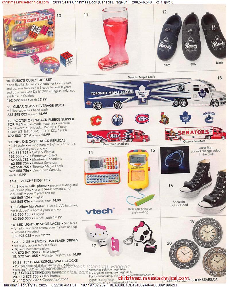 2011 Sears Christmas Book (Canada), Page 31