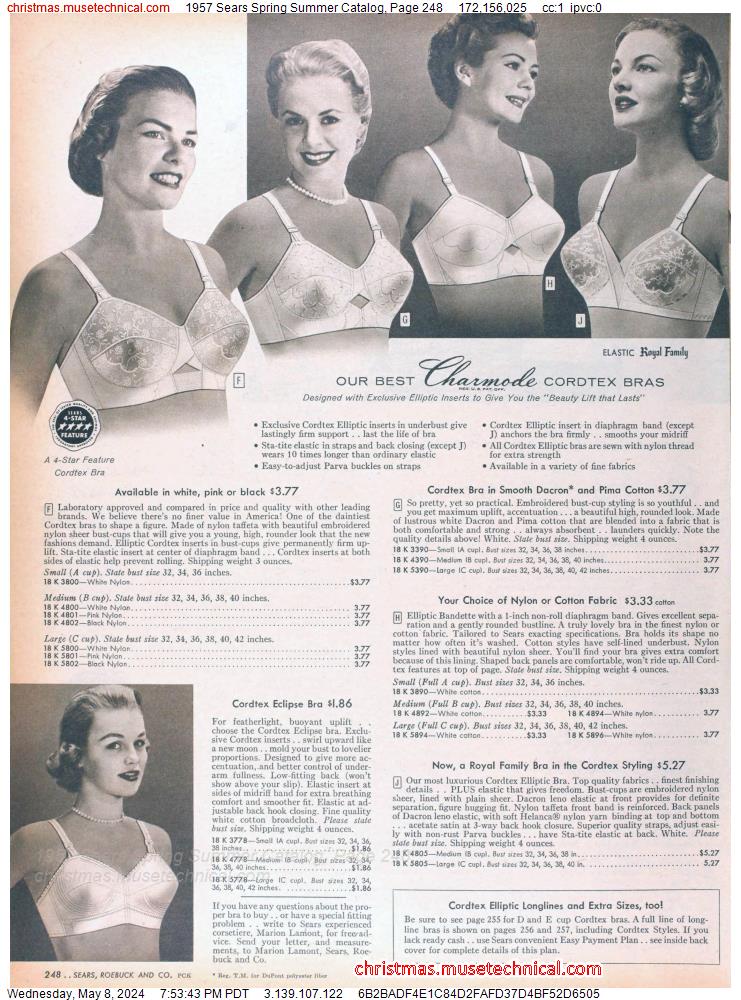1957 Sears Spring Summer Catalog, Page 248