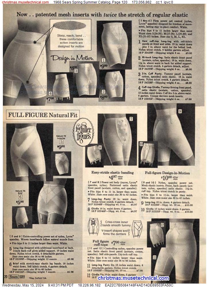 1968 Sears Spring Summer Catalog, Page 120