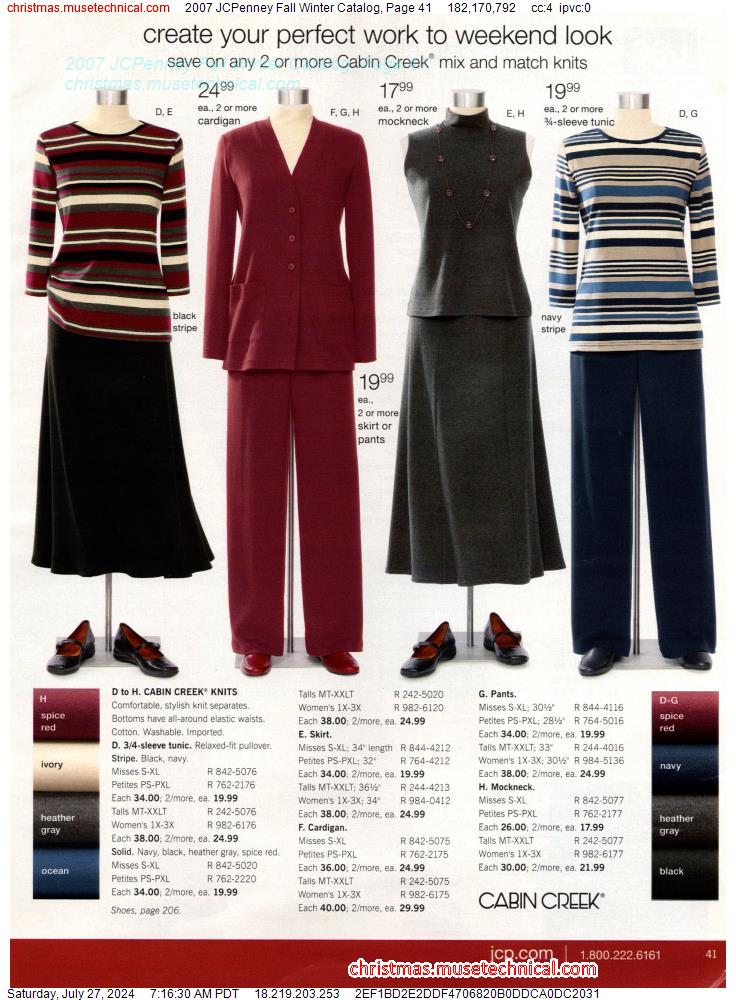 2007 JCPenney Fall Winter Catalog, Page 41