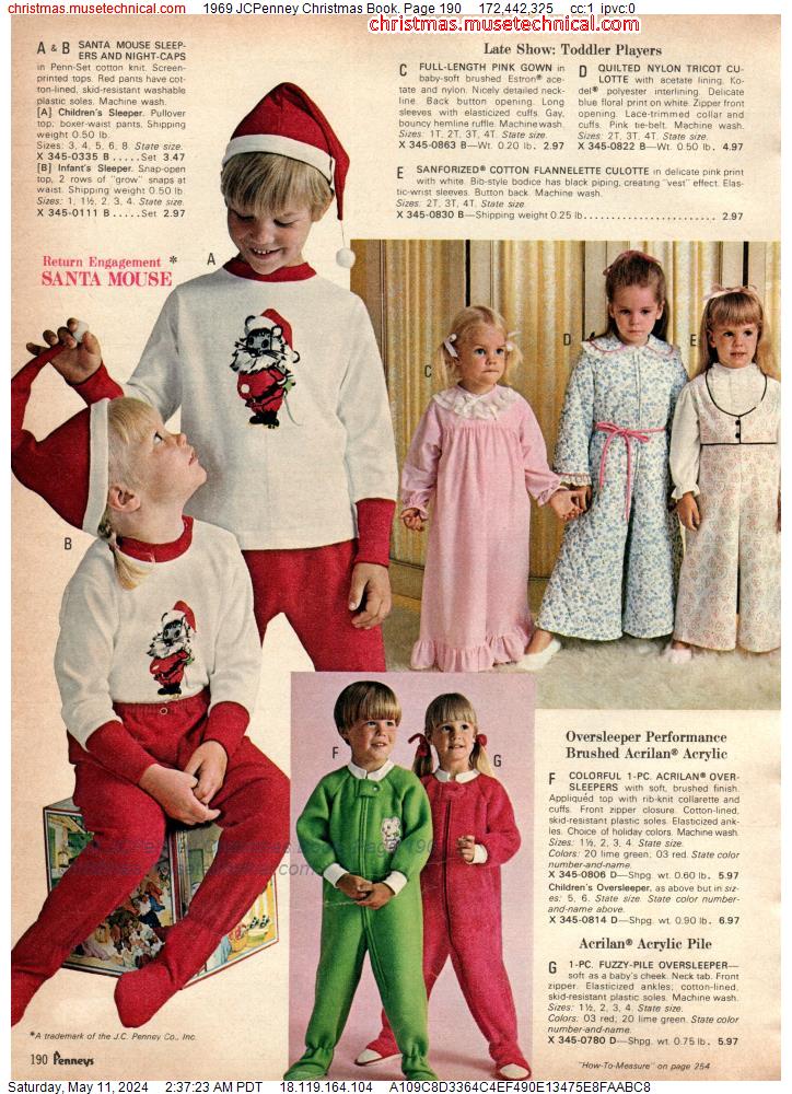 1969 JCPenney Christmas Book, Page 190