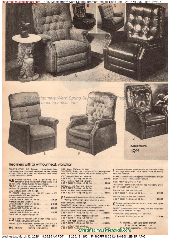 1982 Montgomery Ward Spring Summer Catalog, Page 880