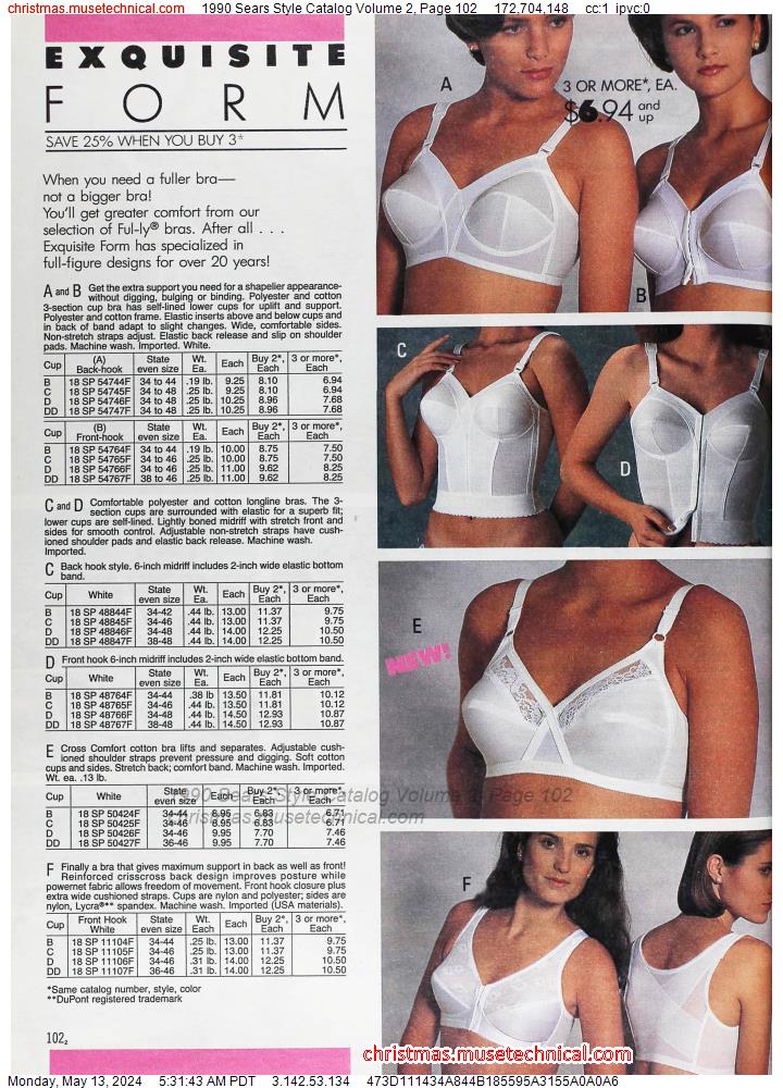 1990 Sears Style Catalog Volume 2, Page 102