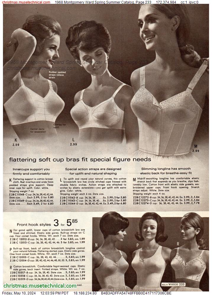 1968 Montgomery Ward Spring Summer Catalog, Page 233