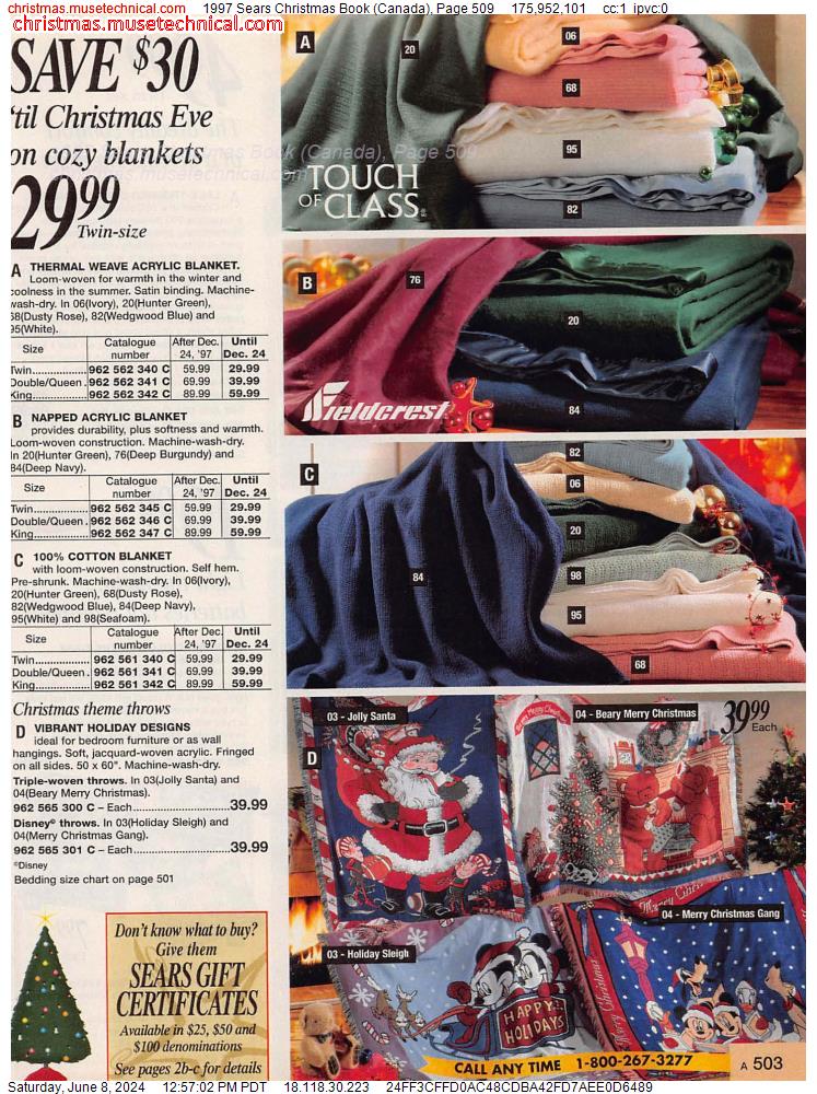 1997 Sears Christmas Book (Canada), Page 509
