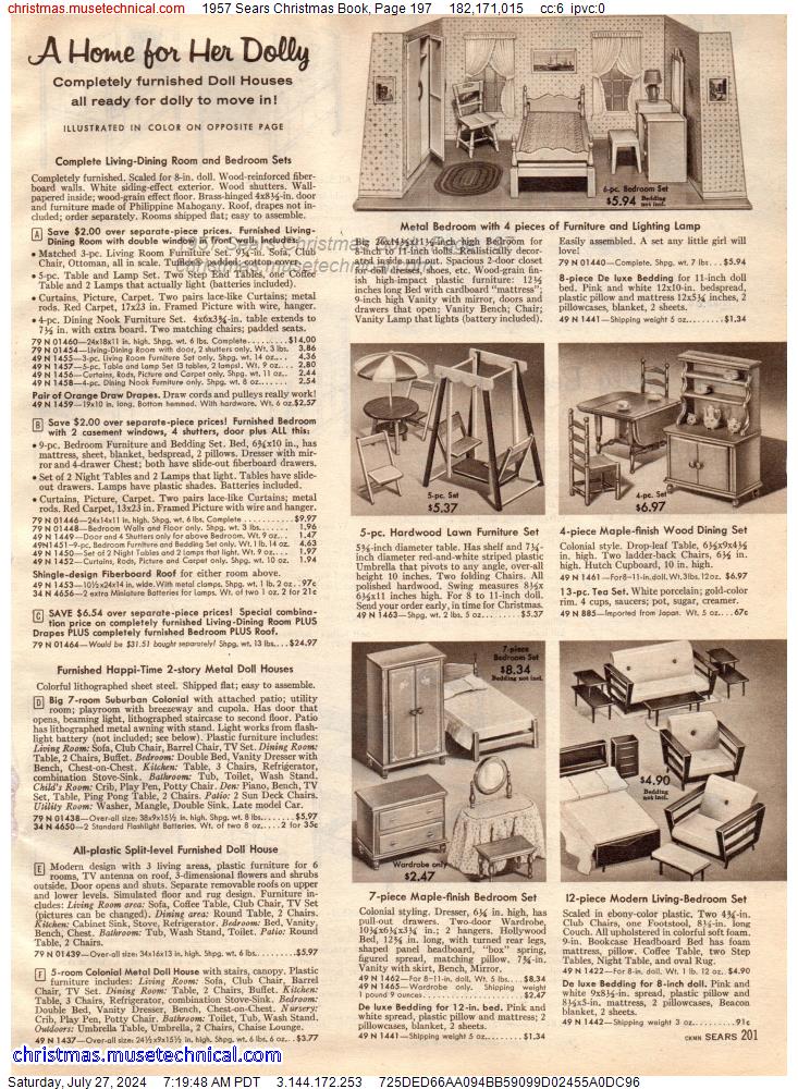 1957 Sears Christmas Book, Page 197
