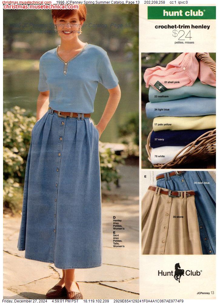 1996 JCPenney Spring Summer Catalog, Page 13