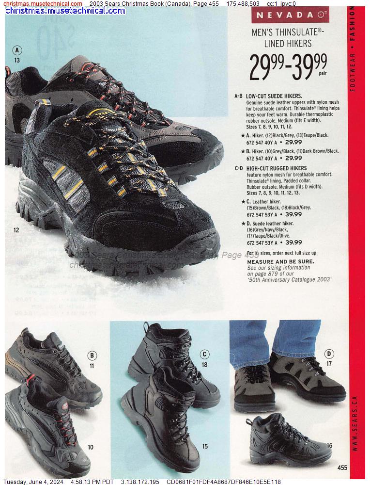 2003 Sears Christmas Book (Canada), Page 455