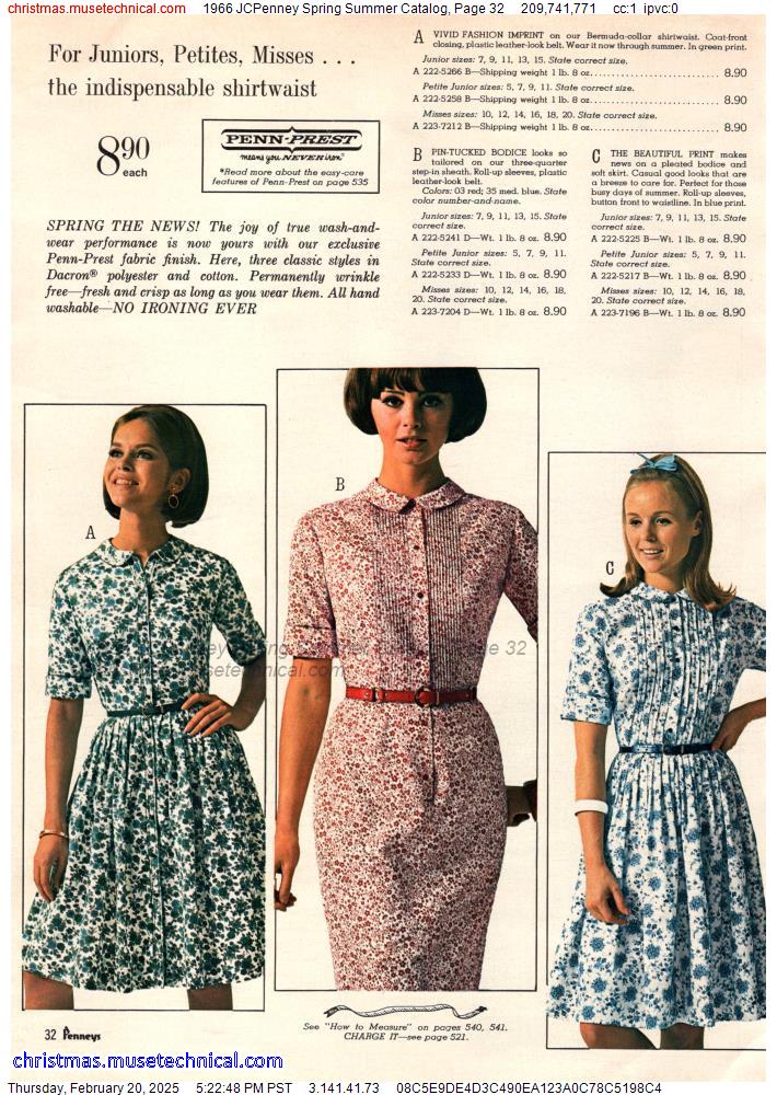 1966 JCPenney Spring Summer Catalog, Page 32