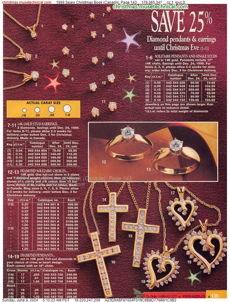 1999 Sears Christmas Book (Canada), Page 143