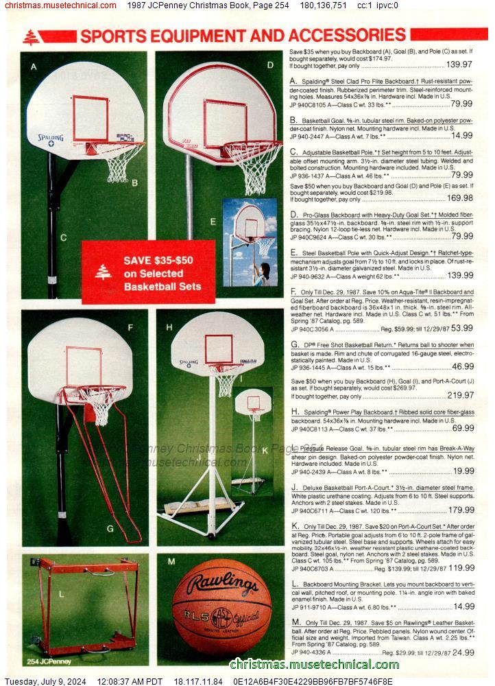 1987 JCPenney Christmas Book, Page 254