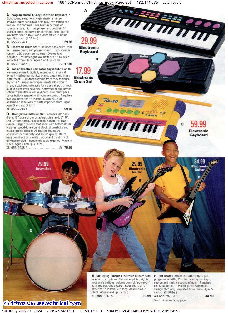 1994 JCPenney Christmas Book, Page 596