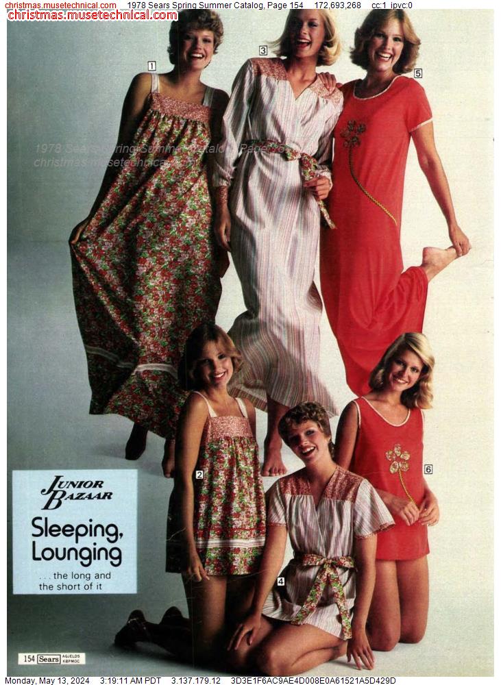 1978 Sears Spring Summer Catalog, Page 154