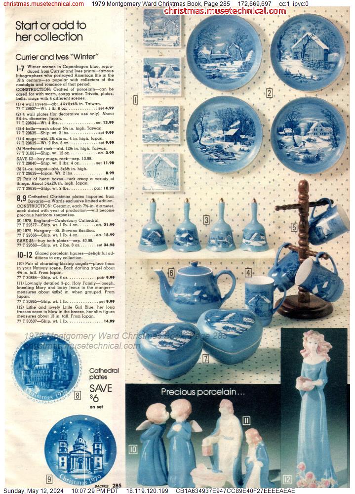 1979 Montgomery Ward Christmas Book, Page 285