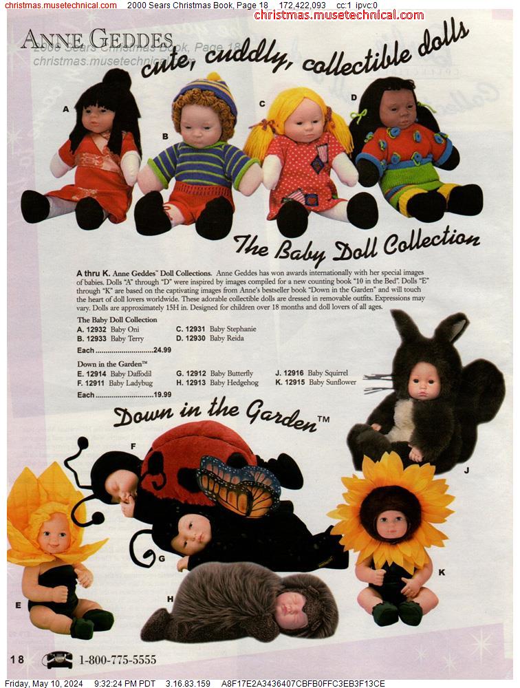 2000 Sears Christmas Book, Page 18