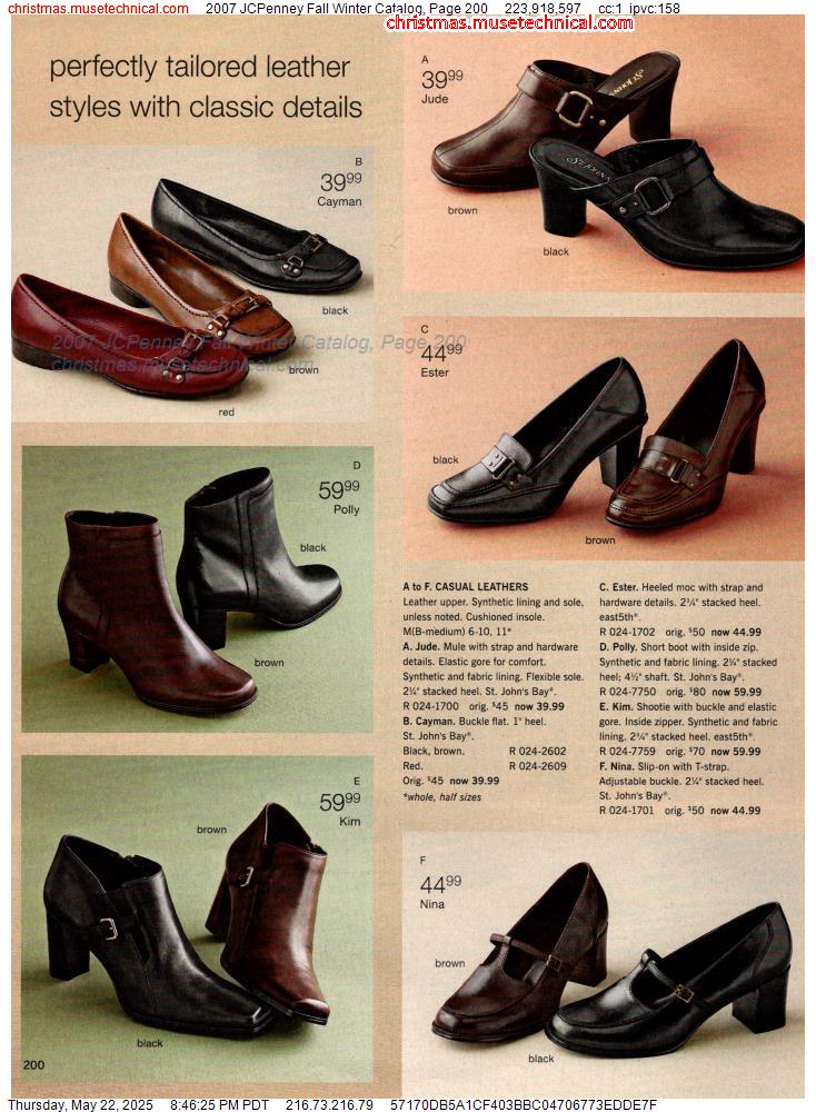 2007 JCPenney Fall Winter Catalog, Page 200