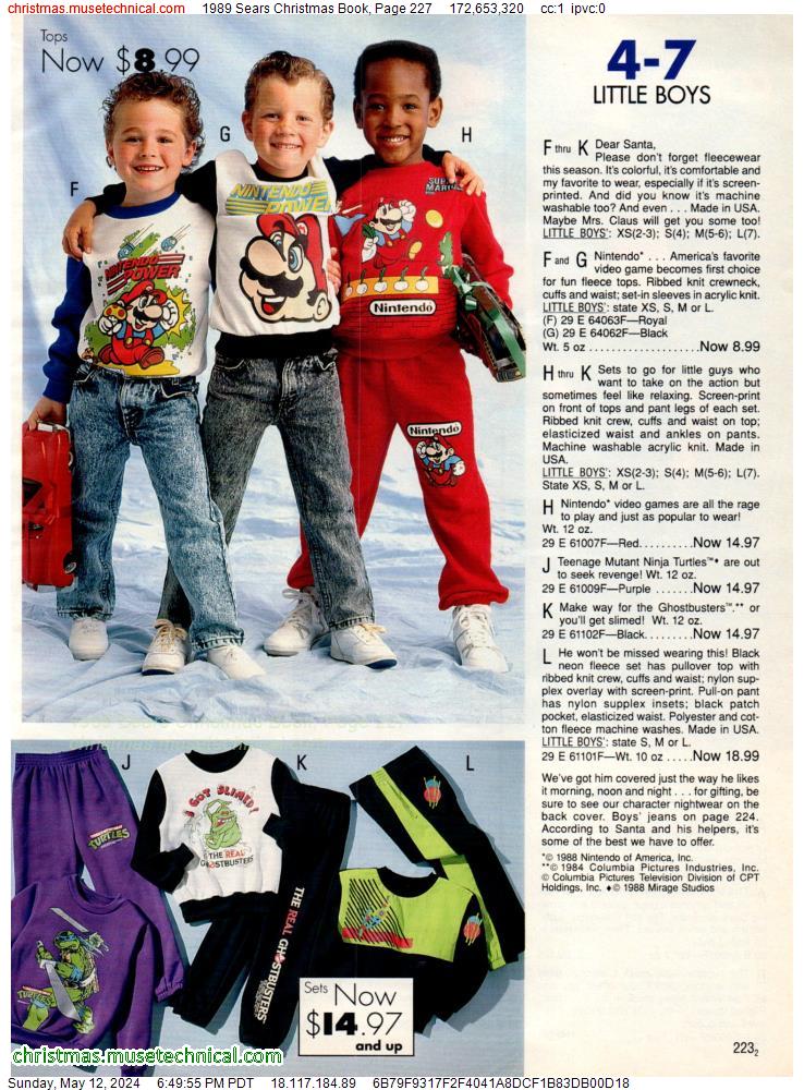 1989 Sears Christmas Book, Page 227