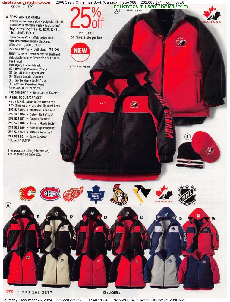 2008 Sears Christmas Book (Canada), Page 388