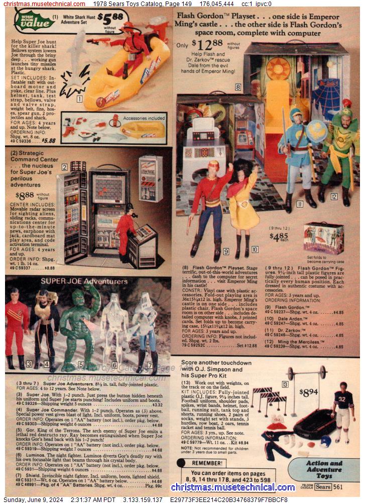 1978 Sears Toys Catalog, Page 149