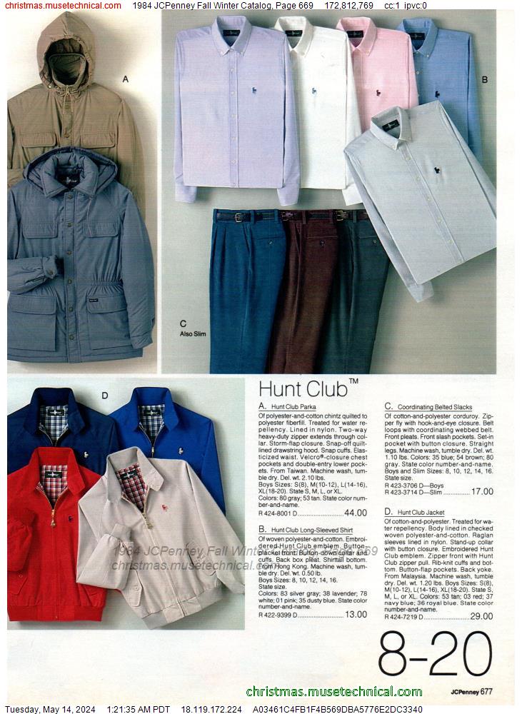 1984 JCPenney Fall Winter Catalog, Page 669