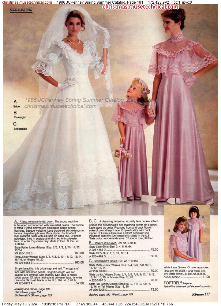 1986 JCPenney Spring Summer Catalog, Page 181