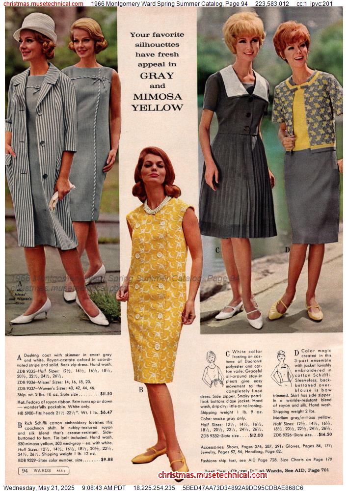 1966 Montgomery Ward Spring Summer Catalog, Page 94