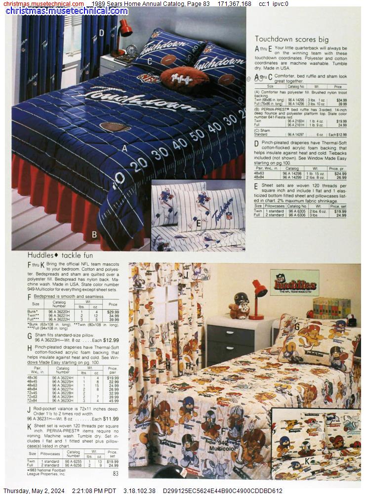 1989 Sears Home Annual Catalog, Page 83