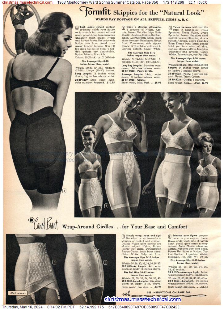 1963 Montgomery Ward Spring Summer Catalog, Page 350