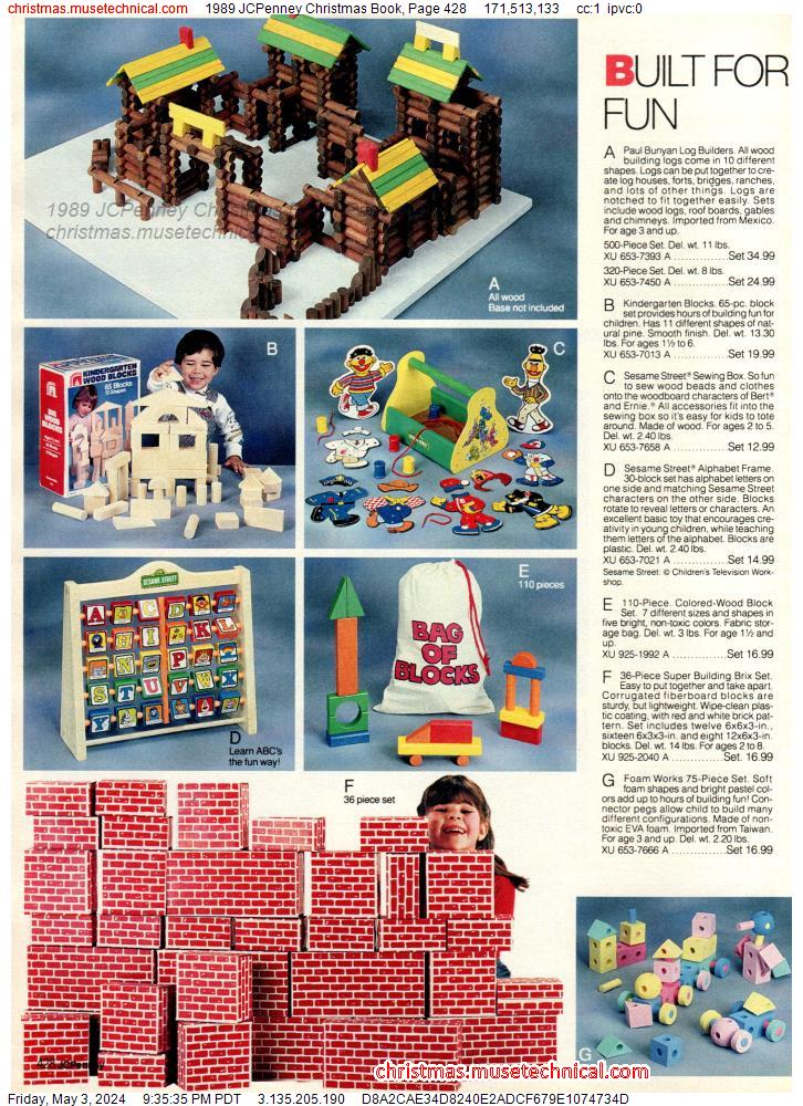 1989 JCPenney Christmas Book, Page 428