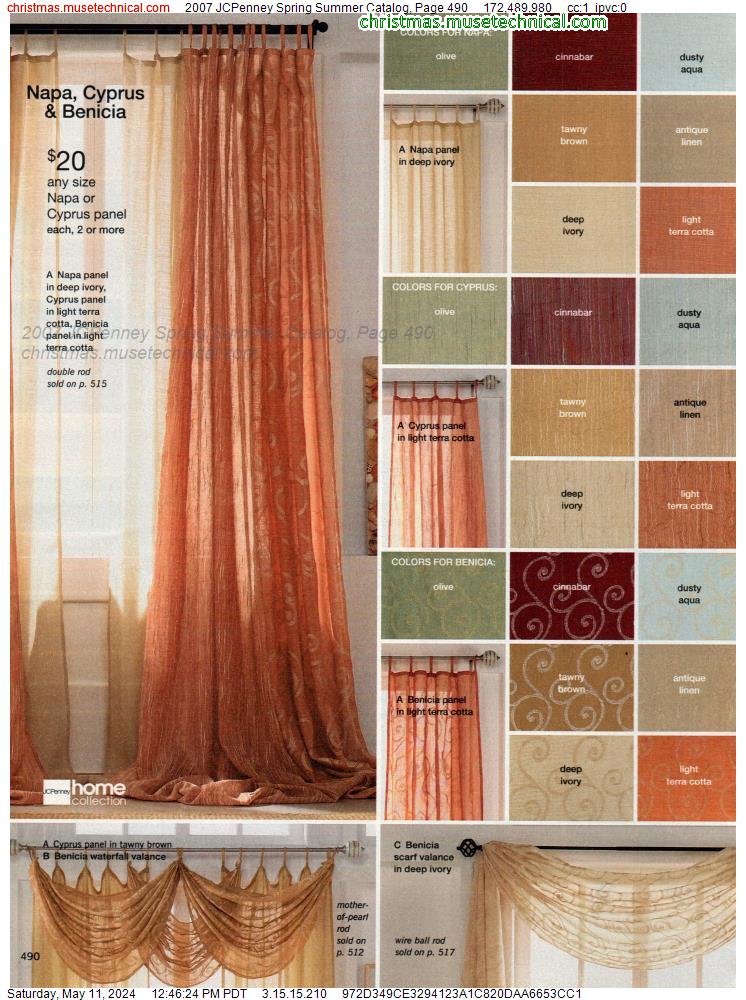 2007 JCPenney Spring Summer Catalog, Page 490
