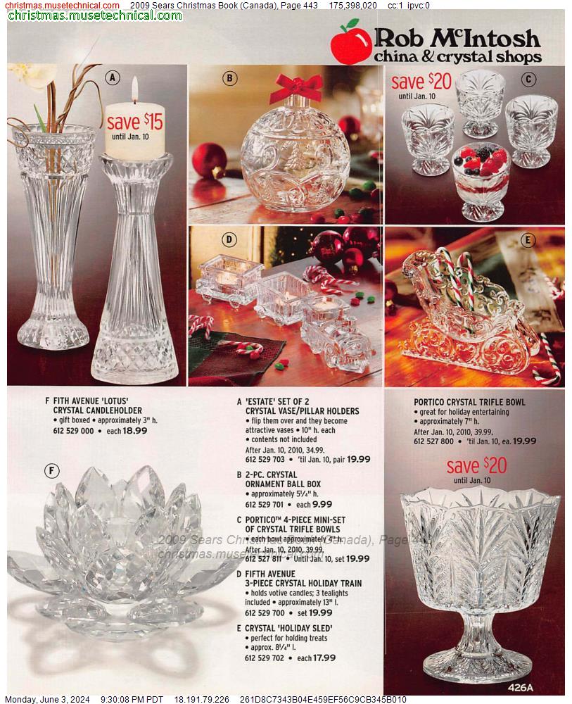 2009 Sears Christmas Book (Canada), Page 443