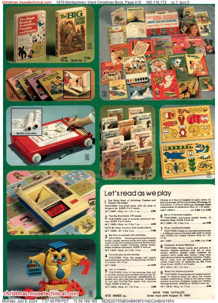 1979 Montgomery Ward Christmas Book, Page 410