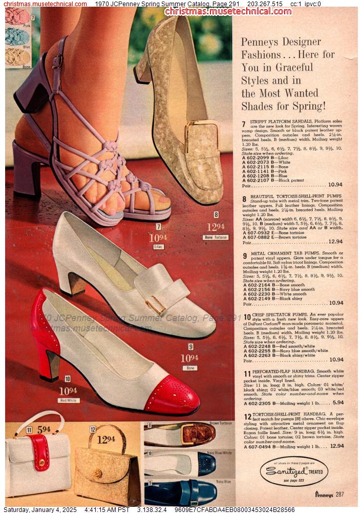 1970 JCPenney Spring Summer Catalog, Page 291