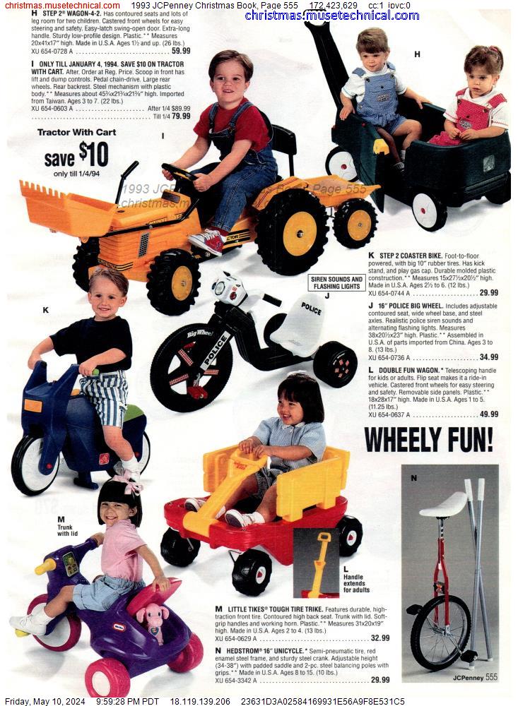 1993 JCPenney Christmas Book, Page 555