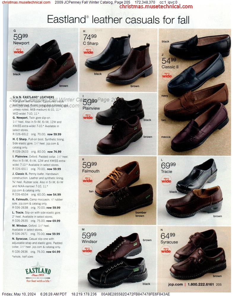 2009 JCPenney Fall Winter Catalog, Page 205