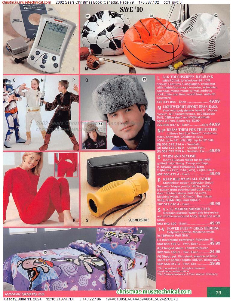 2002 Sears Christmas Book (Canada), Page 79