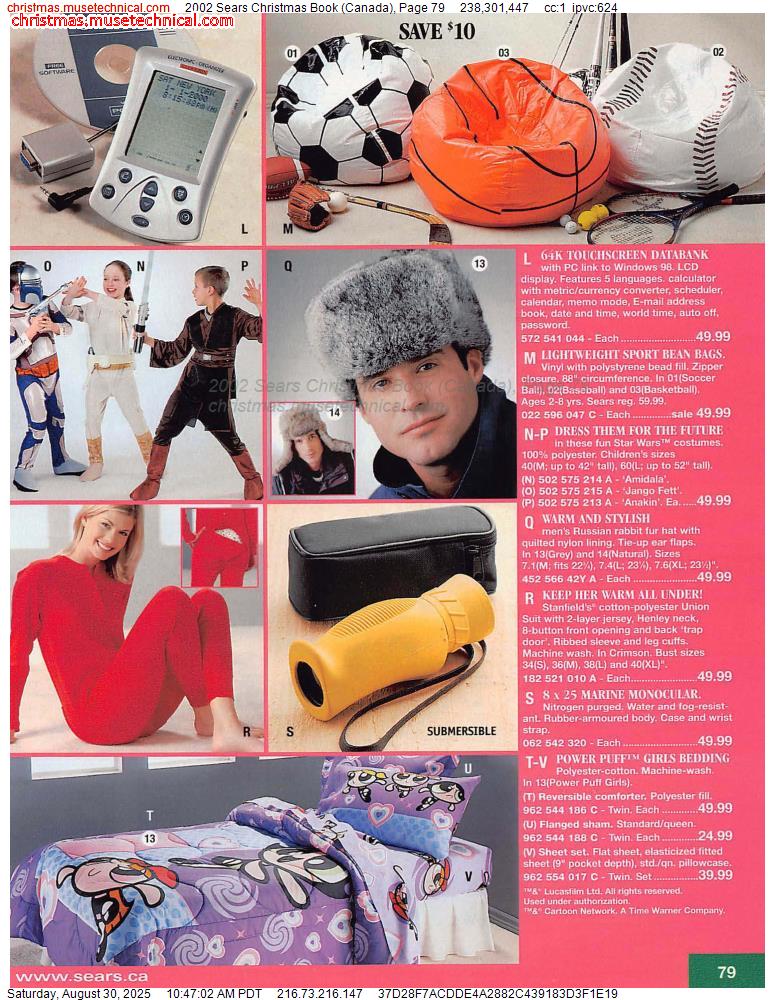 2002 Sears Christmas Book (Canada), Page 79